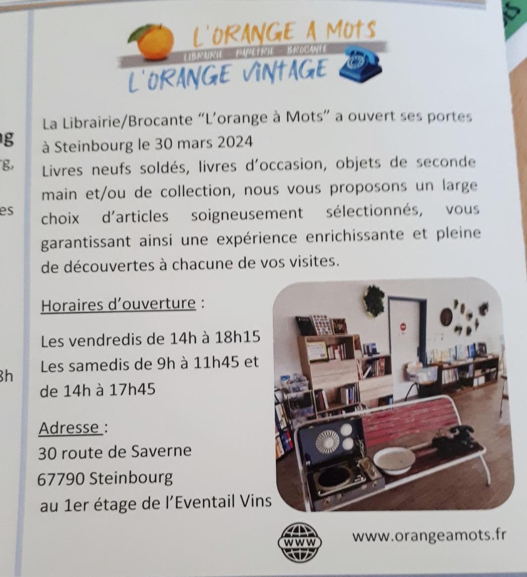 Bulletin communal Steinbourg